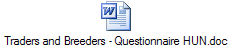 Traders and Breeders - Questionnaire HUN.doc